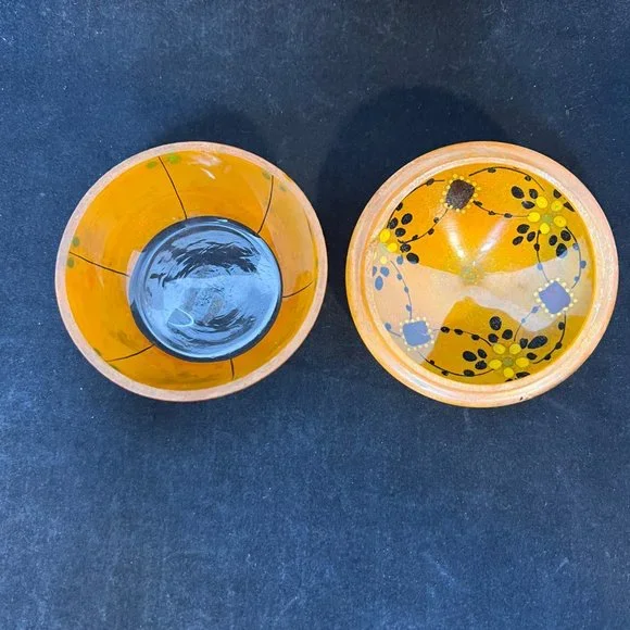 Vintage Art Deco Czech Vanity Set 2 Perfume Atomizer & Dresser Jar - Picture 7 of 8